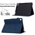 thumbnail image 3 of ELEHOLD Case for Samsung Galaxy Tab A9+, Slim PU Leather Case with Card Holder Folio Stand Cover Compatible with Samsung Galaxy Tab A9+,Darkblue, 3 of 6