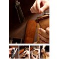 thumbnail image 4 of ontto 3-Button Car Key Cover Leather Key Holder for Lexus GS300 RX350 IS350 GS450h LX570 Blue, 4 of 4