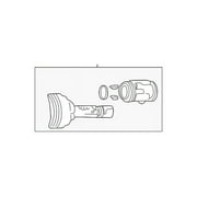Genuine OE Mopar Ignition Lock Cylinder - 4897986AA Fits select: 1997 DODGE RAM 1500, 1997 DODGE RAM 2500