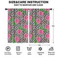 thumbnail image 2 of Pioneer Flower Floral Print Pattern Teens Curtains,Teens Insulated Curtains Set Of 2,Bedroom Essentials,Toddler Room Decor 52"x84", 2 of 5