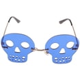 thumbnail image 3 of KAKOWELY 1 par de gafas de sol sin montura con estampado de calavera para fiestas en la playa para mujeres y hombres, 3 of 5