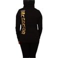 thumbnail image 3 of Reebok Walk Out Sudadera con capucha para mujer, gris, pequeño, 3 of 4