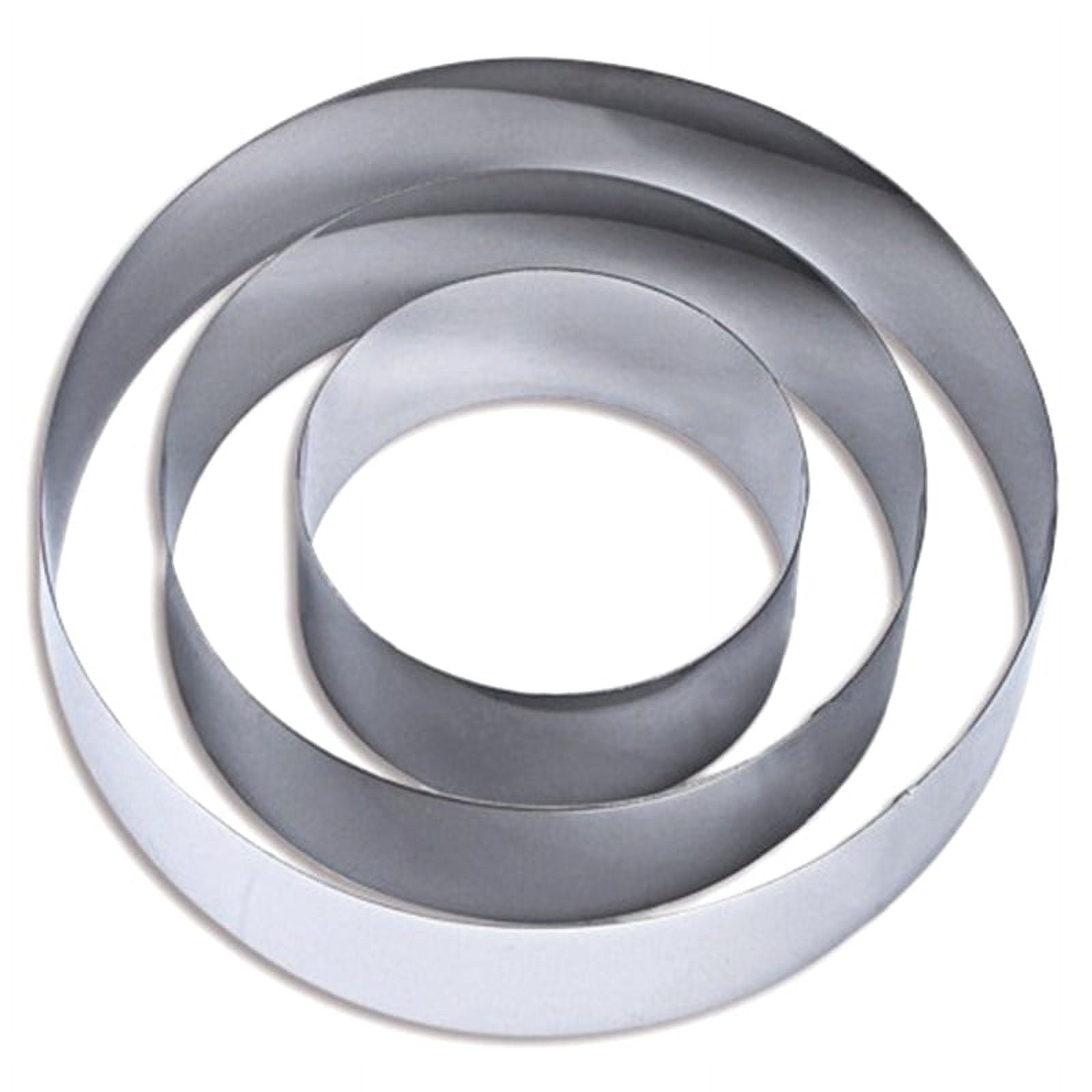 Mousse Circle Redondo De Acero Inoxidable, Cortadores De Pastelería Circulares Graduados, Molde Para Hornear, Utensilios Para Hornear Comprar A Buen Precio - Entrega Gratuita, Reseñas Reales Con Fotos