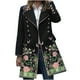 thumbnail image 2 of Puntoco Moda para mujer Cárdigan de abrigo de imitación cálido Estampado de invierno Prendas de abrigo de manga larga Puntoco Puntoco-3564, 2 of 6