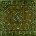 thumbnail image 1 of Ahgly Company Indoor Square Persian Green Traditional Area Rugs, 4' Square, 1 of 1