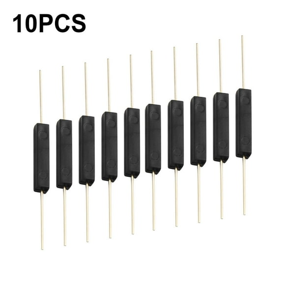 10PCS Plastic Encapsulated Reed Switch Magnetic Sensor Inductive Switch