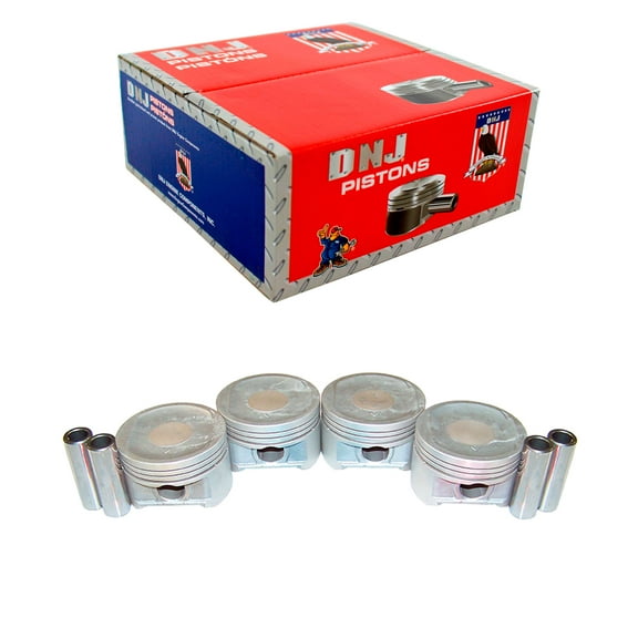 DNJ P221 Piston Set Standard Size Fits Cars & Trucks 2001-2005 Honda Civic 1.7L L4 SOHC 16v