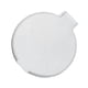 thumbnail image 3 of Espejo circular plegable de una sola cara, de plástico, portátil, compacto, de bolsillo, para cosméticos, color blanco, 3 of 12
