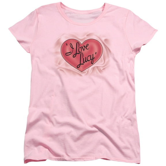 I Love Lucy Show Lucille Ball Classic Logo Licensed Womens T-Shirt