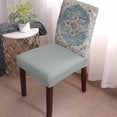 thumbnail image 2 of Chair Covers Vintage Ethnic Style Dining Chair Slipcovers Medieval Turkish Texture Stretch Removable Chair Seat Protector Party Decoration Set of 6, 2 of 6