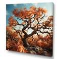 thumbnail image 2 of Designart "Abstract Oak Canopy Artistry II" Tree Oak Wall Art Living Room, 2 of 7