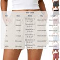 thumbnail image 4 of Bloomae Linen Shorts for Women Lightweight Drawstring Elastic Waist Lace Trim Hem Gauze Short Pants with Pocket Trendy Summer Casual Beach Vacation Lounge Shorts, 4 of 9