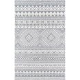 thumbnail image 1 of Momeni MALLOMRC-5GRY2080 2 x 8 ft. Mallorca-5 Hand Hooked Runner Rug - Grey, 1 of 1