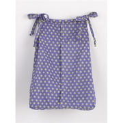 Angle View: Periwinkle Diaper Stacker