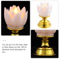 thumbnail image 3 of SHISUYAN Fireproof LED Lotus Lights For Incense Use 2Pack 2.75X2.75X4.72In, 3 of 8