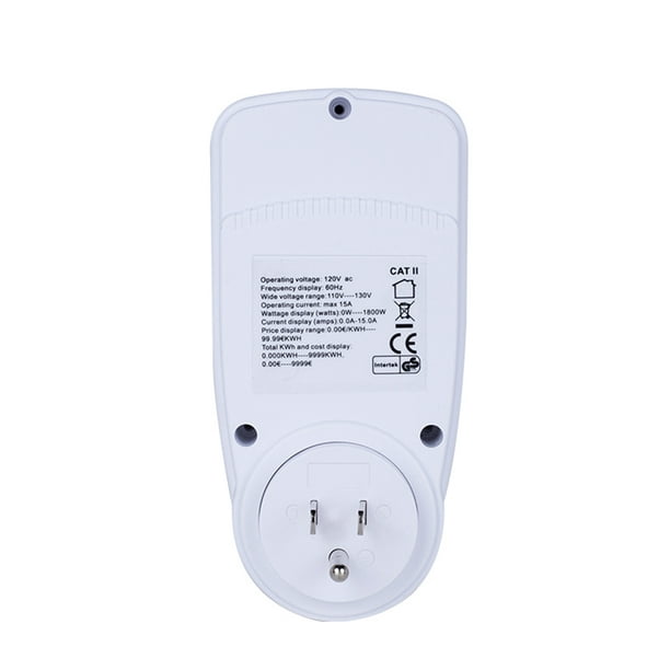 Compteur de consommation électrique, prise de surveillance de la  consommation électrique du wattmètre avec 7 modes