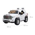 thumbnail image 3 of 12V GMC Denali 2 Seater Ride on Car (White), 3 of 5