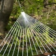 thumbnail image 5 of Coral Coast Garden Bloom 2 Person Hammock with Pillow, Spring Green Color, Product Assembled Size 11.65ft L x 4.5ft W, 5 of 6