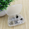 thumbnail image 2 of UDIYO 5 Compartments Medicine Case Pills Tablet Jewelry Box Organizer Container, 2 of 6