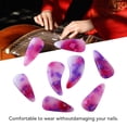 thumbnail image 4 of Selecciones De Dedo De Guzheng, Polímero De Silicona Profesional Guzheng Cubre Las Uñas De Las Uñas Delicadas Para Uso En El Hogar, 4 of 7