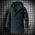 thumbnail image 2 of Men's Winter New Cotton Padded Coat Large Size Men's Korean Version Of Casual Fashion With Warm Cotton Padded Jacket Long, 2 of 9