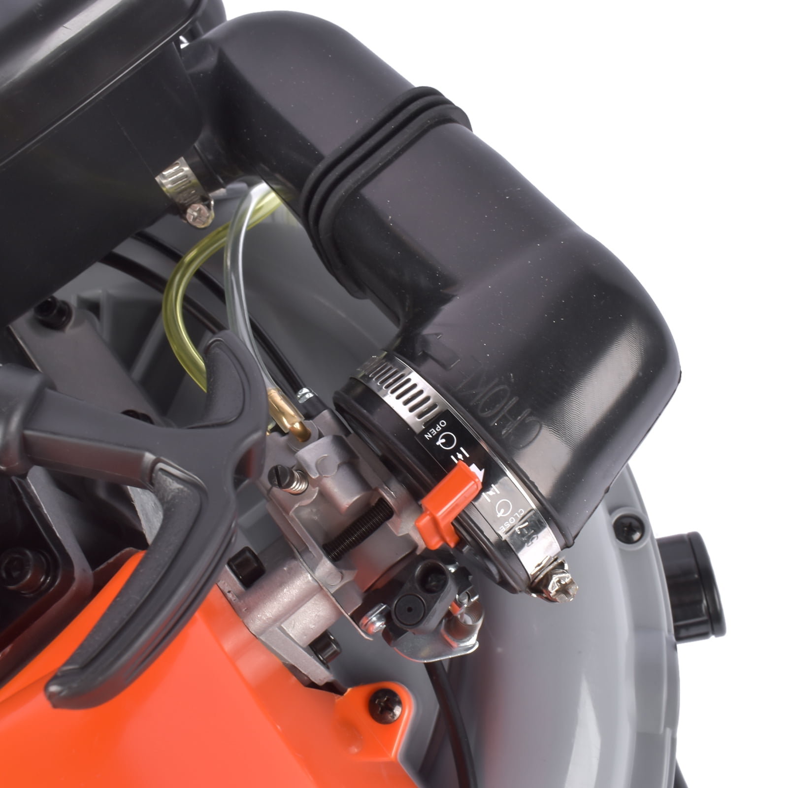 NEWZQ 63CC 2-Stroke Backpack Leaf Blower 1.8L Capacity 2700W Powerful Grass Blower