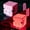 pinkpiggylamp, variant on EIGTHTAIL Minecraft LED Night Light Glowing Ore & Color-Changing Potion Bottle with Torch Replica Gaming Room Decor Officially Licensed Gift for Fans