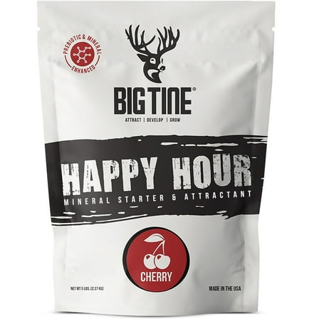 Big Tine Happy Hour Granular Mineral Deer Attractant and Site Starter, 5 lb