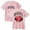 Pink, variant on Phil Wickham Homesick For Heaven Heart Ache Cotton T-shirt Women Men Short Sleeve Crewneck Casual Streetwear Tee