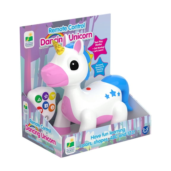 The Learning Journey Play & Learn – Infrared Remote Control Dancing Unicorn – Toddler Toys & Gifts for Boys & Girls Ages 2 Years and Up – Award Winning Toy