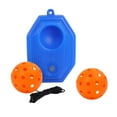 thumbnail image 4 of LOVIVER Pickleball Trainer Indoor Outdoor Baseboard Adult Kids er Practice Ball Orange, 4 of 8