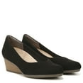 thumbnail image 2 of Dr. Scholl's Shoes Womens Be Ready Faux Suede Slip On Wedge Heels, 2 of 9
