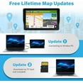 thumbnail image 5 of GPS Navigator for Car Truck RV - 9 Inch HD Navigation System with 2025 Maps, Free Lifetime Updates, Custom Truck Routing, Speed Camera Alerts, Day/Night Mode, 5 of 6