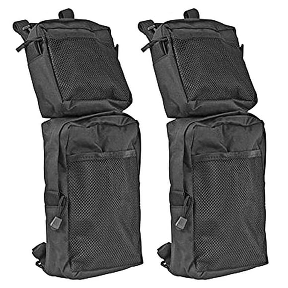LOVEVER Sac de Selle Amovible Imperméable pour VTT en Tissu Oxford 600D Sac à Dos Multifonction pour Motoneige Léger Pratique Sac Latéral pour VTT d'Extérieur