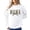 White Sweatshirt, variant on Trendy Camo Mama Sweatshirt - Distressed Camouflage Sweater for Mom - Coquette Bow Pullover Sand Sweatshirt Adult X-Large
