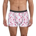 thumbnail image 4 of Wukai Seahorse and Starfish Print Men’s Underwear Breathable Boxer Briefs,&nbsp;Moisture Wicking & Breathable-Medium, 4 of 7