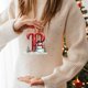 thumbnail image 4 of Colgante Navideño con 26 Letras para Árbol de Navidad | Adornos Navideños Personalizados | Decoración Colgante para Árbol de Navidad | Material Acrílico | Tamaño: 10 Cm | 1 Colgante, 4 of 5