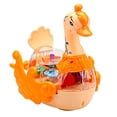 thumbnail image 3 of Peggybuy Speed Change Lights Music Swan Music and Light Effects Transparent Gear Design, 3 of 9