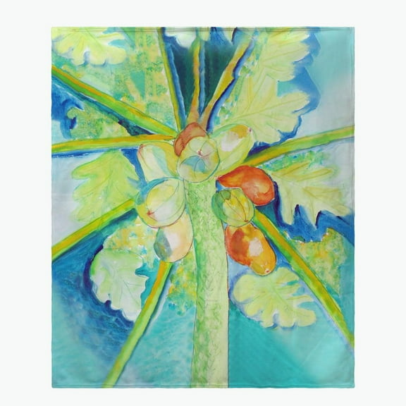 Betsy Drake Interiors Big Cocoa Nuts Throw