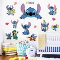 thumbnail image 3 of Vinilos decorativos Lilo y Stitch Arte de pared de dibujos animados para niños Stitch Wall, 3 of 5