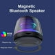 thumbnail image 2 of Altavoz Bluetooth Magnético con Iluminación RGB, Mini Caja de Sonido Portátil, Soporte para Teléfono Inalámbrico y Torre de Altavoz Bluetooth, B, 2 of 10