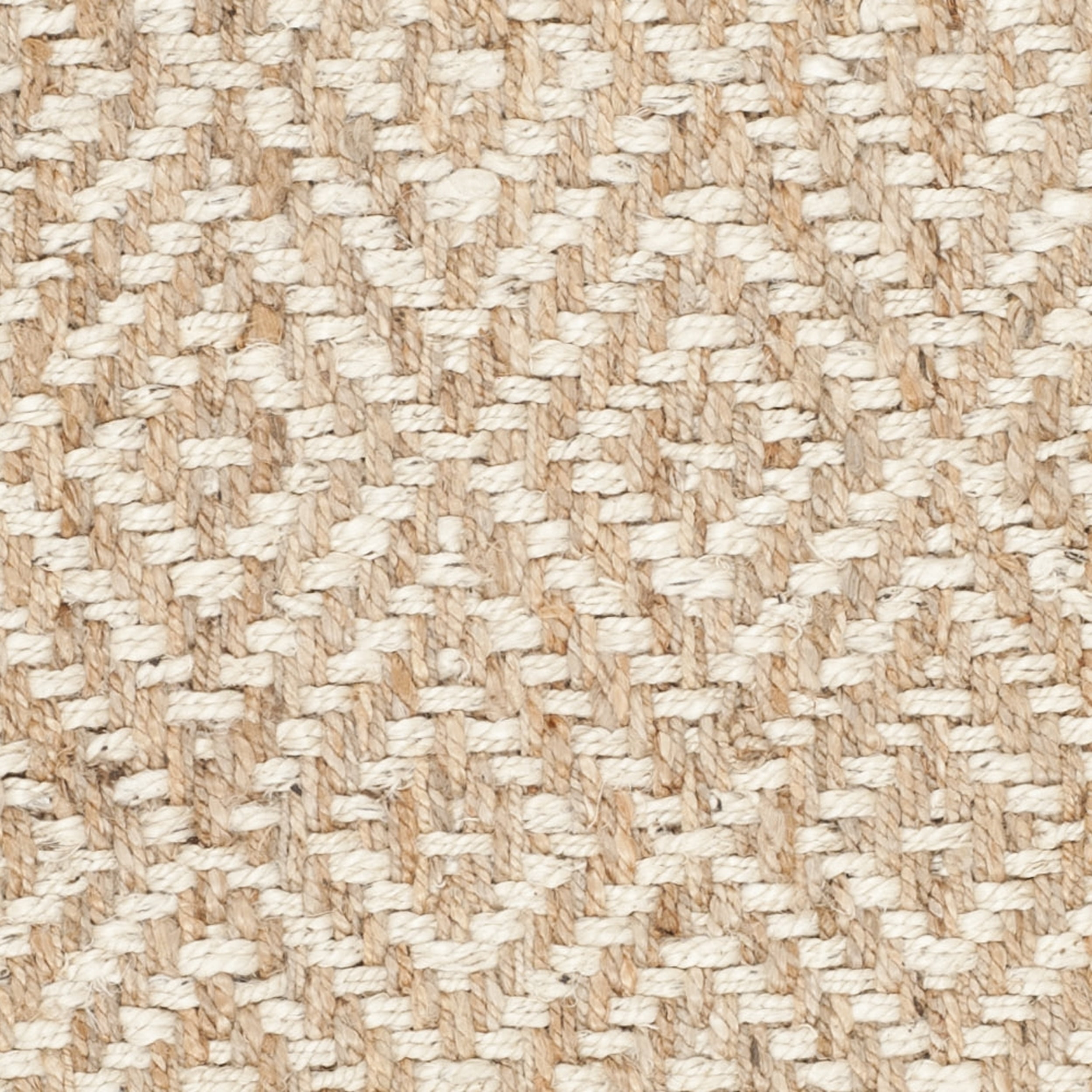 SAFAVIEH Natural Fiber Roland Braided Jute Runner Rug, Natural/Ivory, 2'6" x 6'
