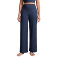thumbnail image 1 of Pantalones CRZ YOGA Butterlift de pierna ancha y cintura alta azules para mujer, 1 of 4