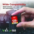 thumbnail image 6 of Gigastone 128GB SDXC Card Class 10 UHS-I U1 Up to 80MB/s Memory Card, 6 of 8