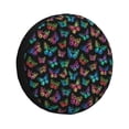 thumbnail image 1 of Balery Multicolored Butterflies Cubiertas para Neumáticos - Protector Resistente para Neumáticos de Camioneta, SUV, Remolque, Camper y RV-16 inch, 1 of 6