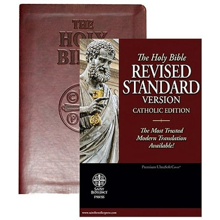 Revised Standard Version - Catholic Edition Bible (Burgundy Premium UltraSoft) : Standard Print (The Best Catholic Bible)