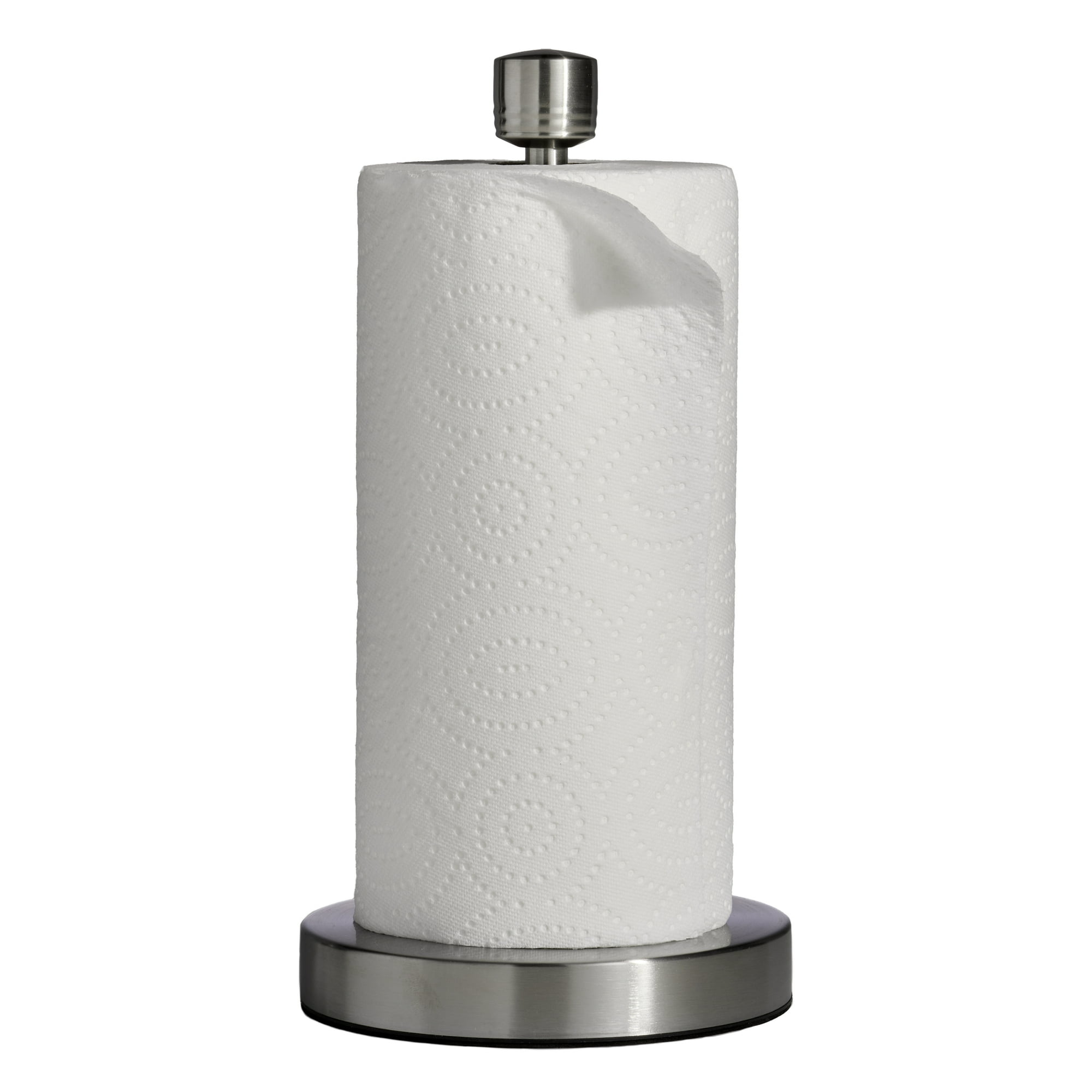 Kamenstein Brushed Stainless Steel Perfect Tear 7x17” x 13.78” Paper Towel Holder