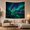 Aurora Fjord, variant on Northern Lights Aurora Over Mountain Lake in Starry Night Sky, Serene Celestial for Space Enthusiasts, Mystical Nature Wall Art, Christmas Gift, Tapestry Wall Hanging for Bedroom and Living Room