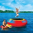 thumbnail image 2 of WOW Watersports 10 Ft Floating Trampoline Bouncer with Boarding Platform, 2 of 7