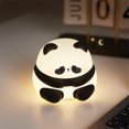 thumbnail image 3 of Lindo Panda Nocturna USB Recargable 1200mAh Silicona Pat Lámpara (Sentado L), 3 of 9